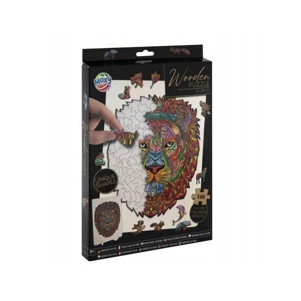 CCG puzzle drewniane lew 140el 400083 20676
