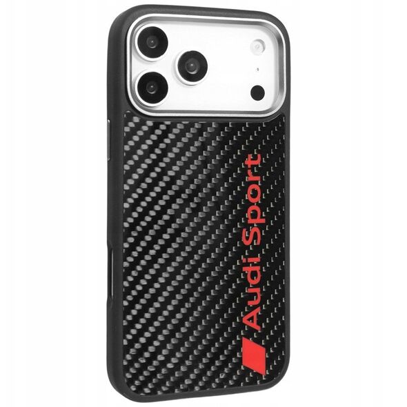 Case Audi R8 Carbon Fiber MagSafe for iPhone 17 Pro Max black