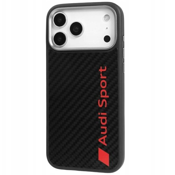 Case Audi R8 Carbon Fiber MagSafe for iPhone 17 Pro Max black