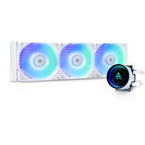 Chłodzenie wodne Chieftec Iceberg White 360 CLC-360-RGB-W 3x120mm PWM