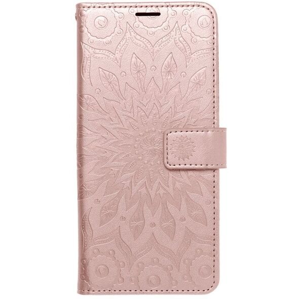 Kabura MEZZO Book do OPPO RENO 14 / 14F mandala złoty róż