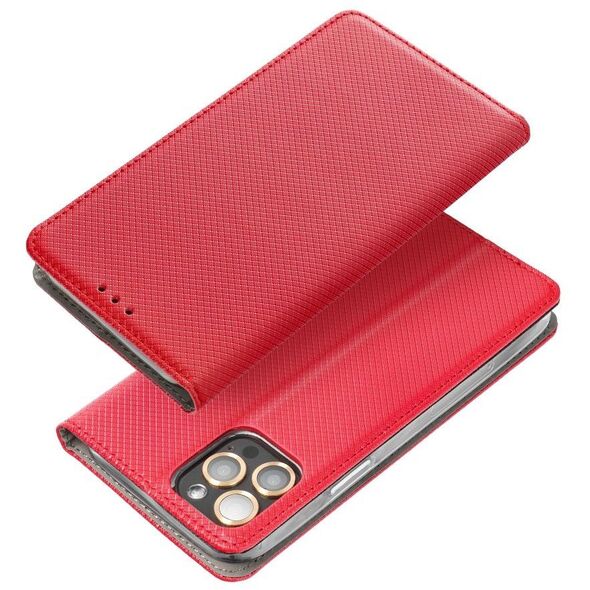 Kabura SMART CASE Book do OPPO RENO 14 F 5G czerwony