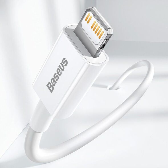 Kabel USB Baseus USB-C - Lightning 1 m Niebieski (BSU2665BLU)