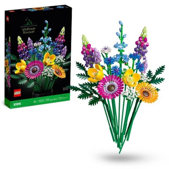 Lego Botanical Collection Wildflower Bouquet (10313) (LGO10313) έως 12 άτοκες Δόσεις