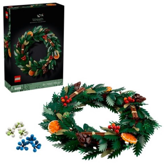Lego Botanical Collection Christmas Wreath (10340) (LGO10340) έως 12 άτοκες Δόσεις