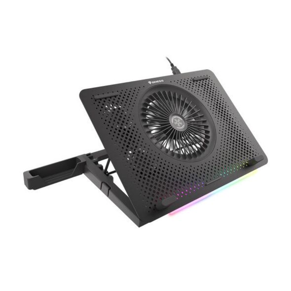 Genesis Gaming Laptop Cooler Pad OXID 450 RGB,15.6",1 fan, Led light, 1 USB (NHG-1678) (GNSNHG-1678) έως 12 άτοκες Δόσεις