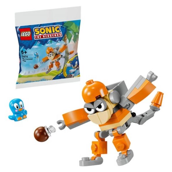 Lego Sonic The Hedgehog Kiki's Coconut Attack (Polybag) (30676) (LGO30676) έως 12 άτοκες Δόσεις