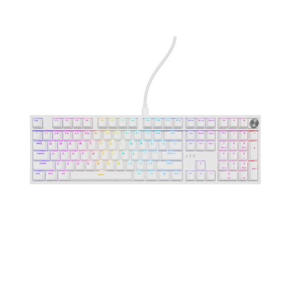 Genesis Gaming Keyboard Thor 404 US RGB Mechanical White Outemu Peach Silent (NKG-2300) (GNSNKG-2300) έως 12 άτοκες Δόσεις