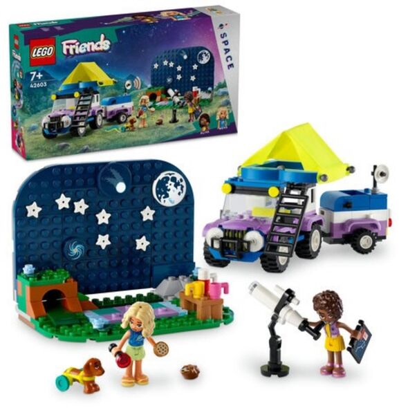 Lego Friends Stargazer Camping Vehicle (42603) (LGO42603) έως 12 άτοκες Δόσεις
