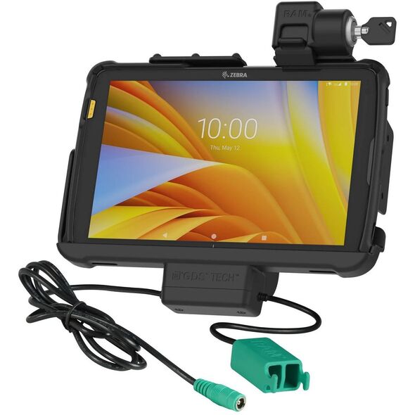 Βάση Ram mounts με Κλείδωμα Κλειδιού Power + Data Dock