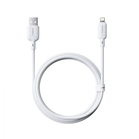 Baseus Silky Series Ladekabel USB auf iP 2.4A 1m Weiß