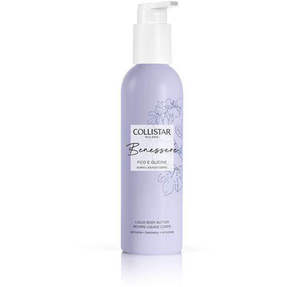 Collistar Benessere Fig And Wisteria Liquid Body Butter