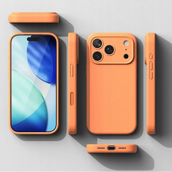 Etui Ringke Silicone Magnetic MagSafe do Apple iPhone 17 Pro Max Tangerine