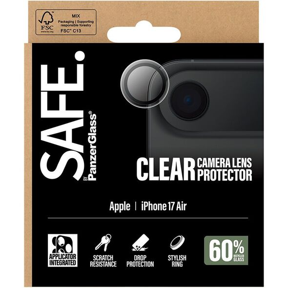 SAFE. BY CAMERA LENS PROTECTOR