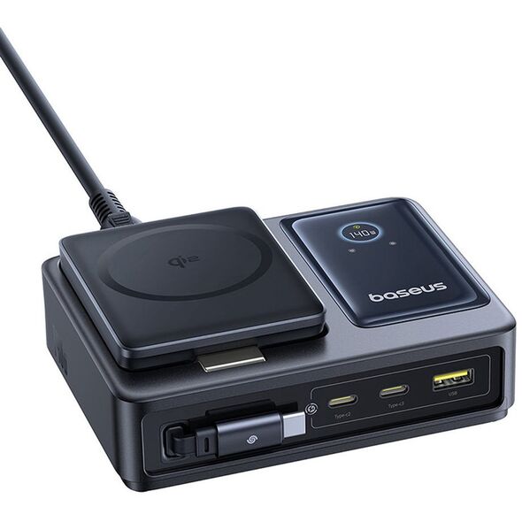 Baseus NOMOS 5-in-1 Ladegerät Wireless Charging 140W