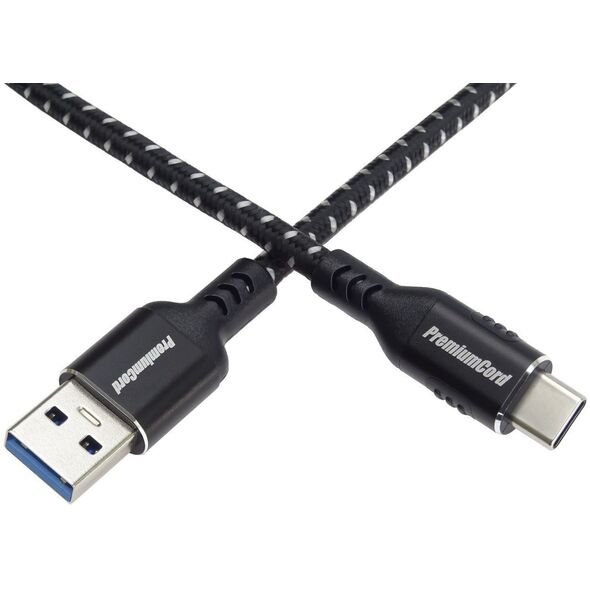 PREMIUMCORD Kabel USB-C na USB 3.0, 5Gbit/s, 3m