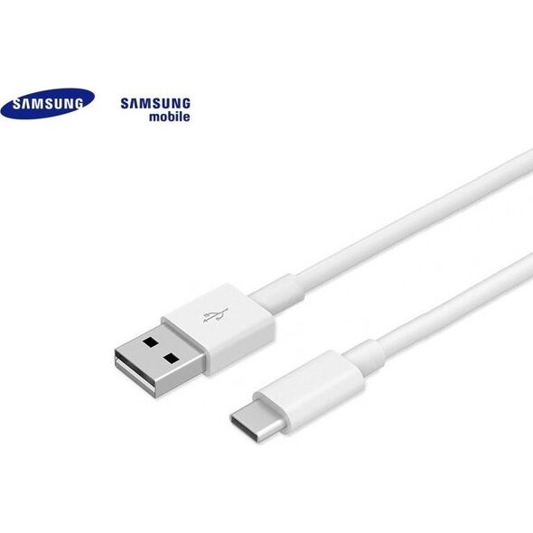 Kabel USB Samsung USB-A - USB-C 1 m Biały (EP-DN930CWE)
