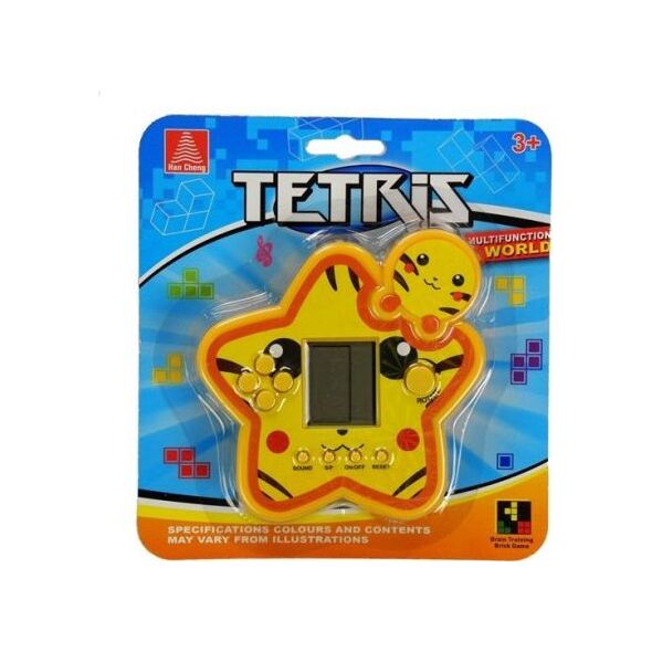 Lean Sport Gra Elektroniczna Tetris Gwiazdka Żółta