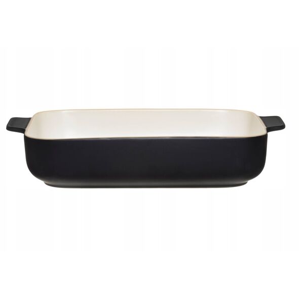 Ceramic baking dish MAKU, black, 3 L, 35 x 22 cm