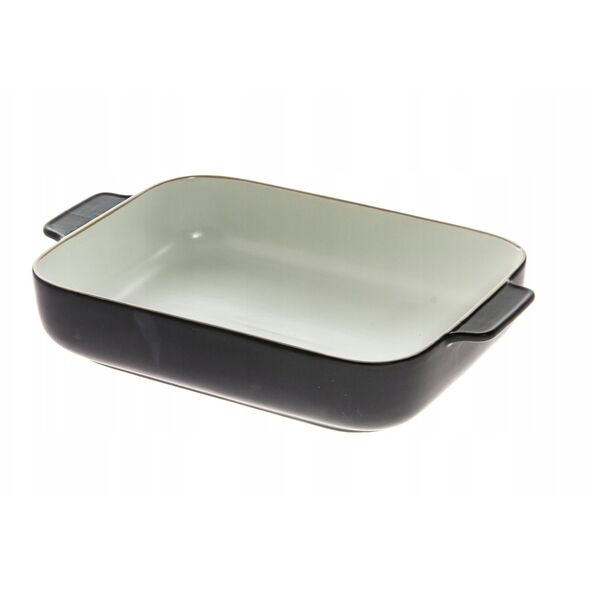 Ceramic baking dish MAKU, black, 3 L, 35 x 22 cm