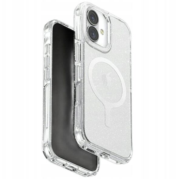 UNIQ LifePro Xtreme Case for iPhone 17 Magclick Charging Clear/Glitter