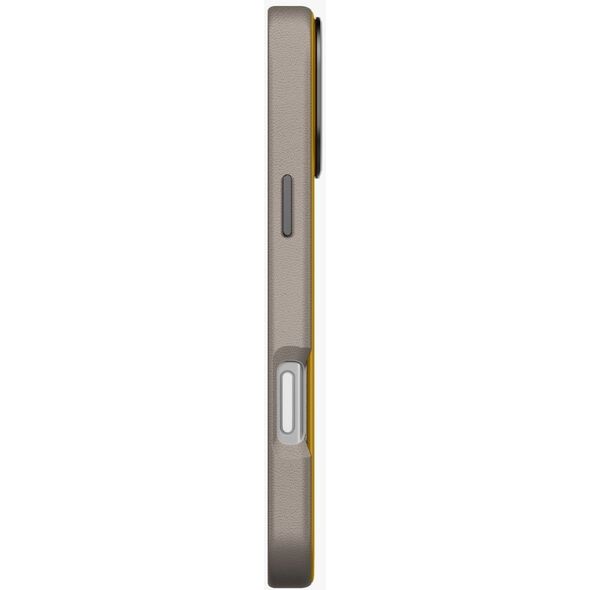 UNIQ Lyden DS Case for iPhone 17 Pro Max Magclick Charging Yellow/Gray