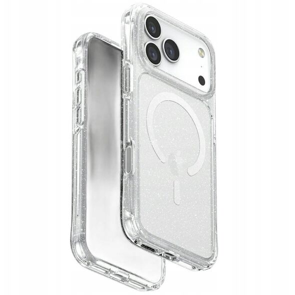 UNIQ LifePro Xtreme Case for iPhone 17 Pro Max Magclick Charging Clear/Glitter