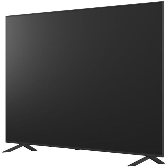 LG QNED AI 4K TV | 86QNED80A3A | 86 | Smart TV | webOS 25 | UHD | Juodas