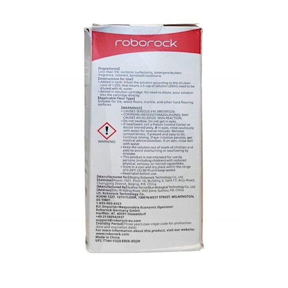 VACUUM ACC FLUID FLOOR 480ML/8.02.0370 ROBOROCK