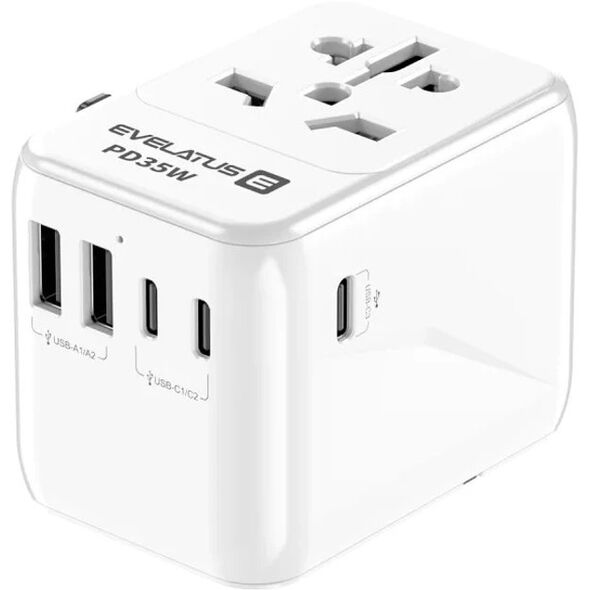 651DCPro 2in1 35W World Travel Adapter