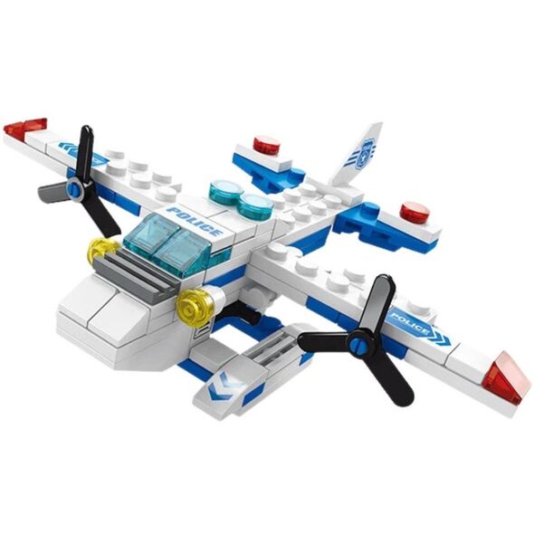Zestaw Klocki Konstrukcyjne Helikopter Pojazdy 6w1 137 el.