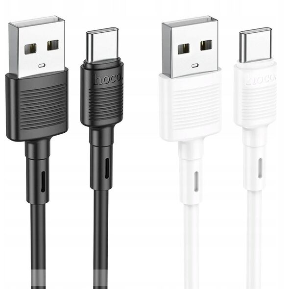 Kabel USB A do USB C Hoco 3A 1 m X83 biały