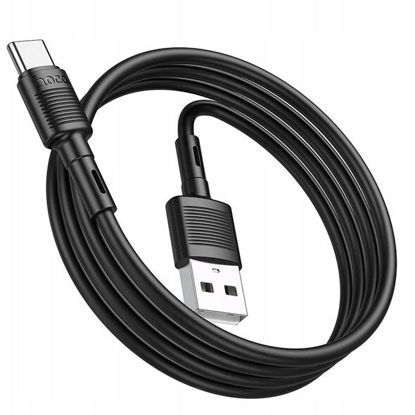 Kabel USB A do USB C Hoco 3A 1 m X83 czarny
