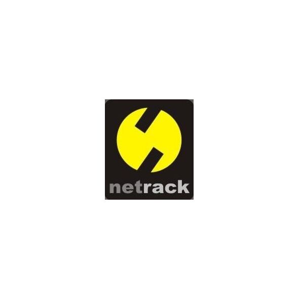 Patchcord RJ45, kat. 6 FTP F/UTP, 10m, Netrack, szary