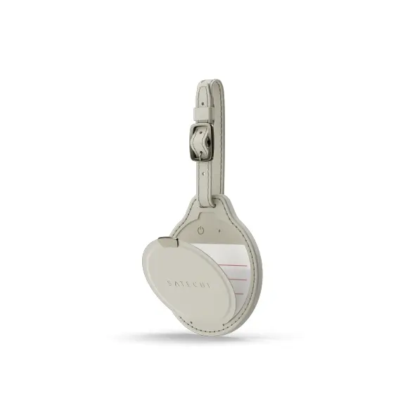 Zawieszka do bagażu Satechi FindAll Luggage Tag kompatybilna z Apple Find My (sand)