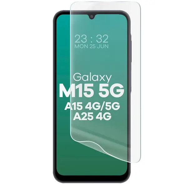 Folia hydrożelowa na ekran Bizon Glass Hydrogel Front do do Samsung Galaxy A15 4G / 5G / A25 5G / M15 5G
