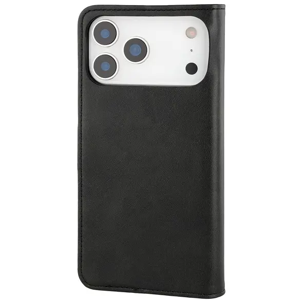 Etui z klapką Bizon Case Pocket do Apple iPhone 17 Pro Max czarne
