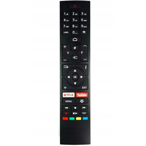 Pilot do TV HITACHI, TELEFUNKEN, TOSHIBA RC43157 Netflix,Youtube