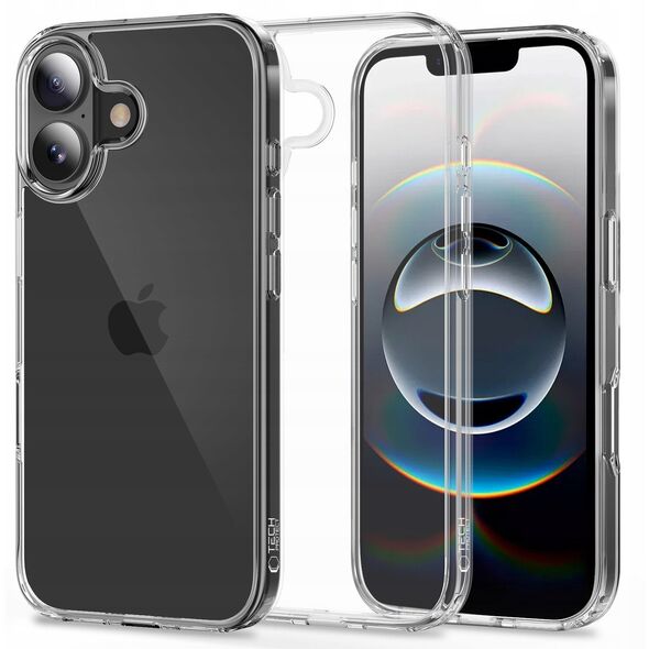 Etui Tech-Protect Flexair Hybrid do Apple iPhone 17 Clear