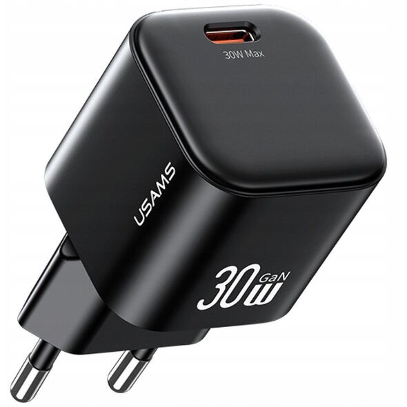Ładowarka sieciowa USAMS JO Series CC262 30W USB-C + kabel USB-C/Lightning 1m biały