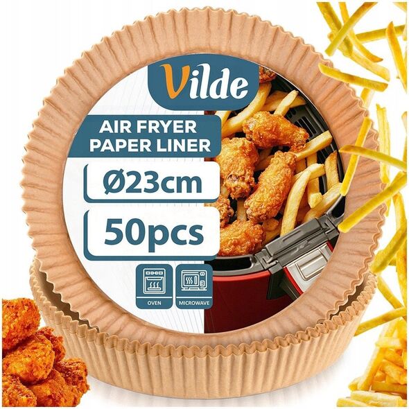 WKŁAD PAPIEROWY DO FRYTOWNICY OKRĄGŁY 23cm 50szt. 279050