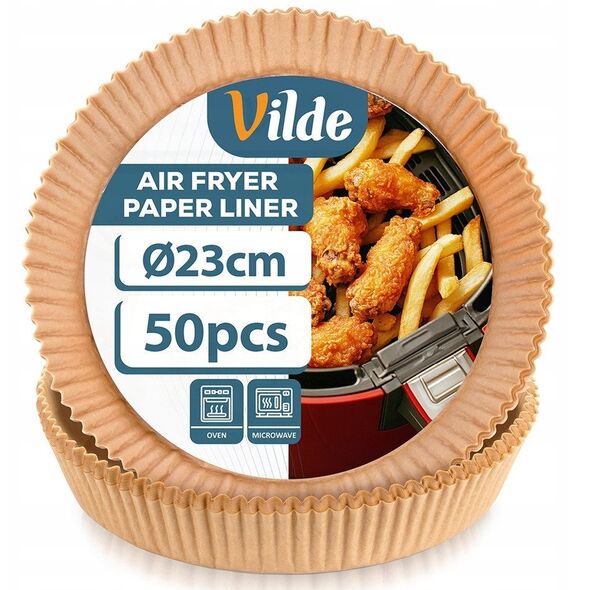 WKŁAD PAPIEROWY DO FRYTOWNICY OKRĄGŁY 23cm 50szt. 279050