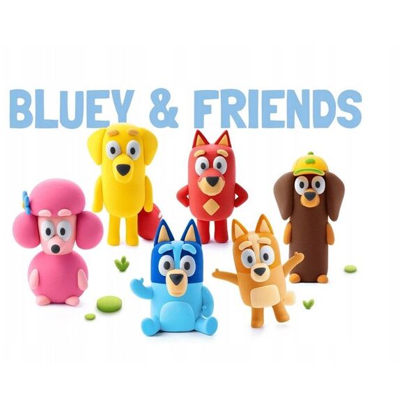 Hey Clay Bluey + akcesoria 15-pak