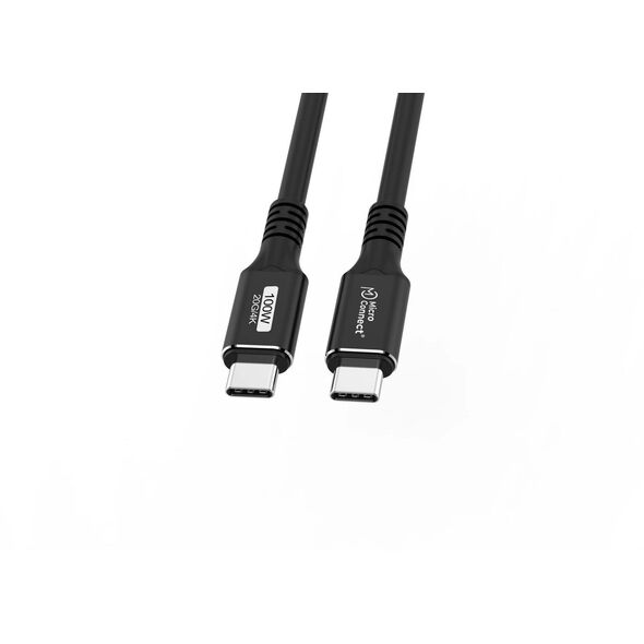 Microconnect USB3.2CC025 kabel USB USB 3.2 Gen 2x2 0,25 m USB C Czarny