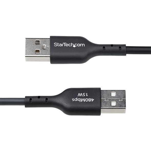 StarTech USB2AC30CMBK kabel USB USB 2.0 0,3 m USB A USB C Czarny