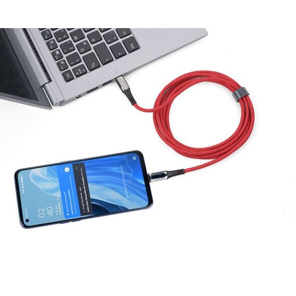 TROIKA CBL20/RD kabel USB 2 m USB C USB C/Lightning Czerwony