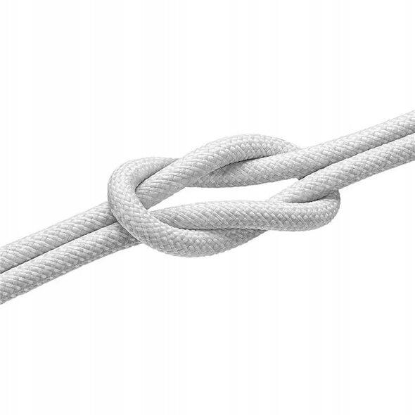 BASEUS kabel Typ C do Typ C Explorer Power Delivery 100W 1m biały P10319703221-00 / CB000043