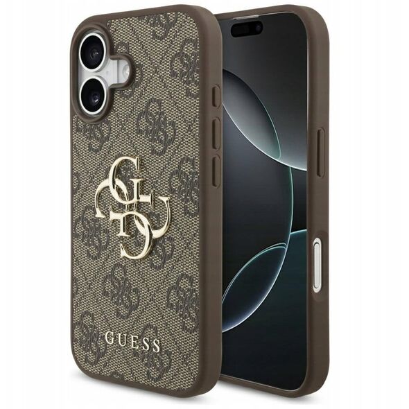 Case Guess 4G Big Logo for iPhone 17 brown