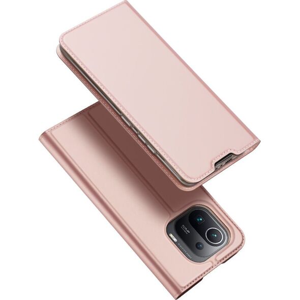 Dux Ducis DUX DUCIS Skin Pro kabura etui pokrowiec z klapką Xiaomi Mi 11 Pro różowy