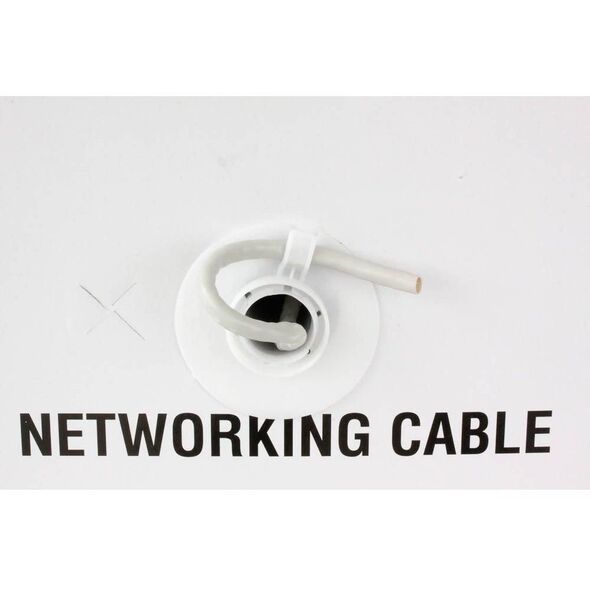 Kabel skrętka Cat6 UTP linka 305m 100% CU szary